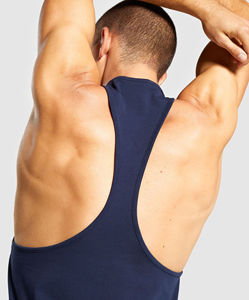 Camiseta sin Mangas para Hombre, Diseño Personalizado con su Propio Logotipo, Precio Económico al por Mayor 2026, Algodón y Poliéster, Color Sólido, Ropa Deportiva, Camiseta de Gimnasio - Product Image 3