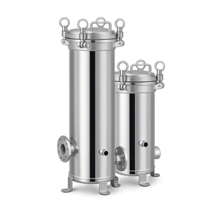 Carcasa de Filtro de Cartucho de Acero Inoxidable 316 de Alta Presión, 10 Bares, con Puertos NPT de 2 Pulgadas para Procesamiento Químico - Product Image 1