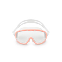 Wide View Masque de natation anti-buée UV Lunettes de piscine pour 3-10 tout-petits filles garçons