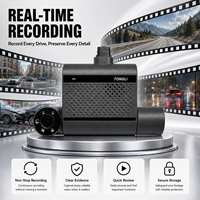 3CH Full HD voertuig dashcam met ingebouwde 4G GPS WiFi Bluetooth voor real-time vloottracking en videobewaking
