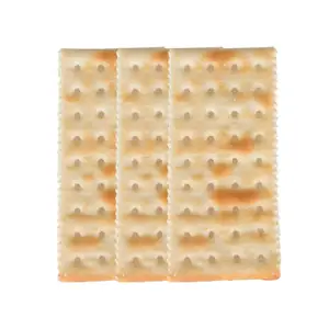 Saltine Keks OEM zuckerfreien und fettarmen Soda Crackers Keks