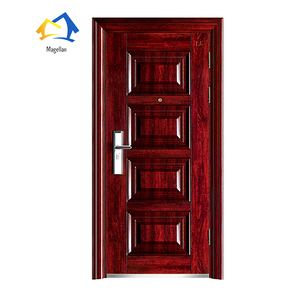 Porte de sécurité en acier de conception moderne fabriquée en Chine, porte pare-balles, portail de sécurité, meilleur <span class=keywords><strong>prix</strong></span>, porte de sécurité en acier - Product Image 4