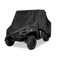 Usine directement fournir 300D Oxford PU enduit tissu imperméable ATV couvre tous les temps Protection extérieure ATV/UTV couverture