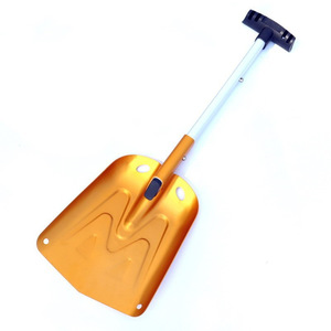 批发优质铝合金宽模型伸缩防滑多功能便携式花园雪铲 - Product Image 4