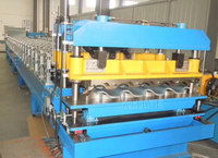 Machine de formage de tôles de toiture en acier de haute qualité et de norme supérieure pour la fabrication de tuiles