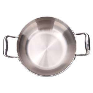 Marmite Classique en Acier Inoxydable Compatible Induction Antiadhésive Qualité Alimentaire Durable pour Mijoter et Faire Bouillir les Soupes avec Couvercle en Verre pour Tous Types de Cuisinières - Product Image 6
