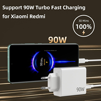 Kabel pengisian daya Cepat USB 90W, kabel pengisian daya Cepat USB 90W Turbo Tipe C untuk Xiaomi 15 14 13 12 11 10 Ultra Redmi Note 12T 13 Pro 90W
