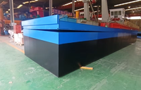 Fabricant de pontons de soutien pour dragues, plateformes de travail flottantes et de coques de barges