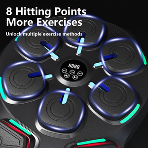 Gordon Âm Nhạc Máy Đấm Bốc Cho Người Lớn Với Găng Tay Đấm Bốc Tập Thể Dục Máy Mẫu Miễn Phí Giả PU Wall Mount Âm Nhạc Đấm Bốc Mục Tiêu - Product Image 3