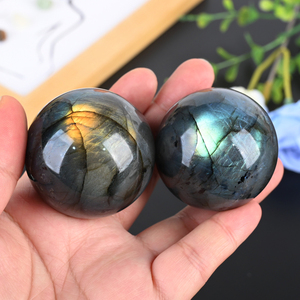 Wholesale Polished Labradorite Sphere Natural Healing Spiritual <b>Crystal</b> <b>Ball</b> for Decoration - Product Image 2