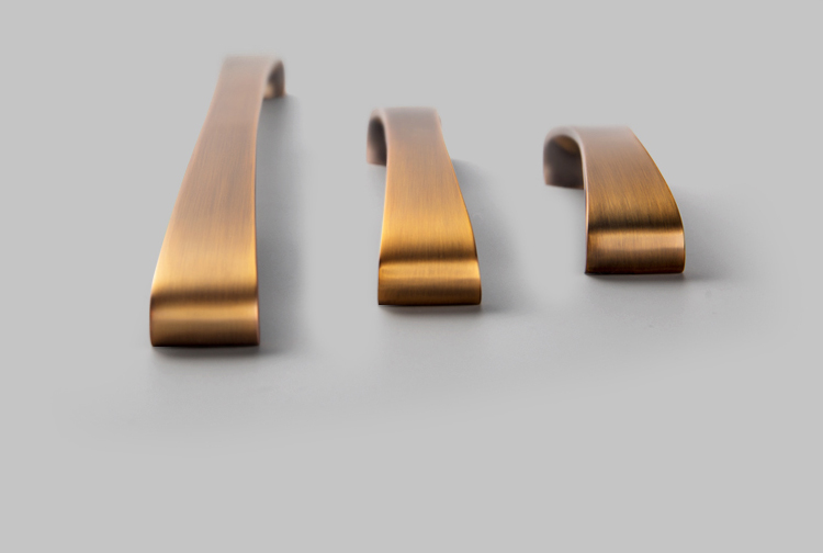 EADER Wonderful line yellow bronze European cabinet handle modern simple design cabinet handle