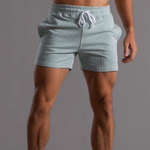 Nouvelles tailles plus shorts de course de bain décontractés solides pour hommes séchage rapide vêtements de plage écologiques basket-ball avec cordon de serrage réglable - Product Image 2