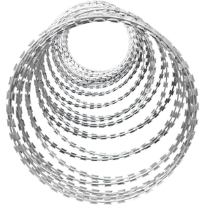 Precios Bajos: Alambre de Púas de <span class=keywords><strong>Doble</strong></span> Hilo Tipo <span class=keywords><strong>Concertina</strong></span> CBT65 BTO30 BTO-22 Galvanizado en Caliente para Cercas de Prisión - Product Image 4