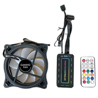 Ventilateur argb miroir personnalisé OEM Ventilateurs refroidisseur RGB CPU Cooling Master avec télécommande Ventilateur PC pour jeu PC