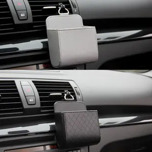 Portable Car Watch Organizer Box Pu Leather Personalized Car Organizer Imitated Leather Hot Sales Car Accessories Faux Leather