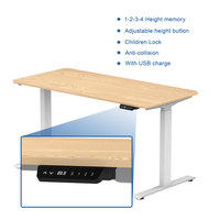 Cadre de bureaux à double moteur réglable en hauteur électrique ergonomique super rentable