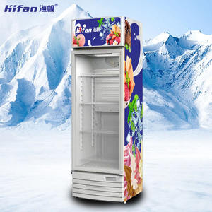 Congélateur commercial à <span class=keywords><strong>porte</strong></span> vitrée, congélateur vertical, équipement de réfrigération, congélateur à <span class=keywords><strong>double</strong></span> <span class=keywords><strong>porte</strong></span>, économie d'énergie et de consommation - Product Image 5