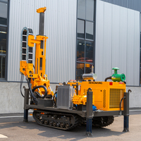 Machine de forage multi-usages avec moteur diesel et pompe, utilisation géologique, profondeur de forage maximale de 1000 m