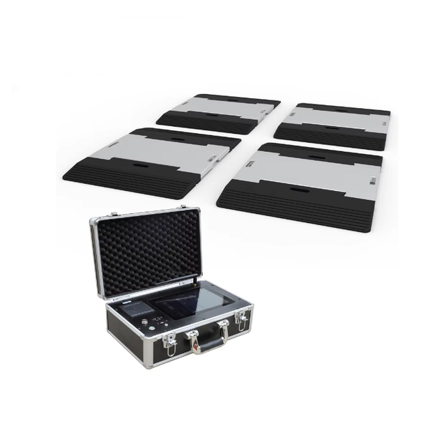 104 Car Truck Axle Scales Weighing System Weigh Pad Axle Load Scale Portable Axle Scale
