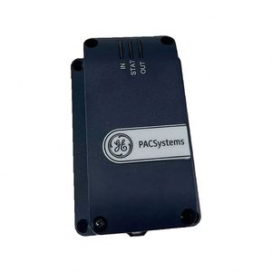 Módulo PAC PACSystems, Controlador Industrial Rectangular Negro con Etiquetas IN STAT OUT - Product Image 1