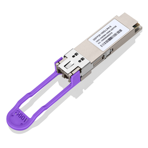 Qsfp28-100g-cwdm4 Ricetrasmettitore in Fibra Ottica 10km Lr4, Temperatura +20°<span class=keywords><strong>C</strong></span> ° Da <span class=keywords><strong>C</strong></span> a +60 ° <span class=keywords><strong>C</strong></span> Duplex <span class=keywords><strong>LC</strong></span> per Juniper, per Cisco, per Alte Prestazioni - Product Image 1