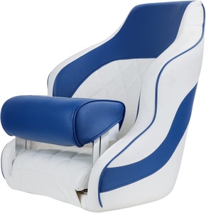 Boot Kapitein Seat Marine Grade Draaibare Opvouwbare Luxe Marine Comfortabele Deluxe Bootstoel Voor Boten - Product Image 2