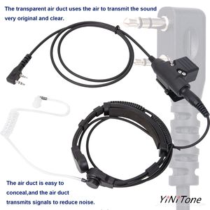 Cou gorge micro casque U94 PTT Baofeng Kenwood HYT TYT talkie-walkie gorge contrôlée réduction du bruit ensemble d'écouteurs - Product Image 5