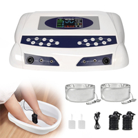 Vente directe usine : Appareil de spa détoxifiant pour les pieds à double ionisation 805B, Bain de pieds ionique, Ceinture chauffante, Électrodes TENS, Massage relaxant pour le corps et les muscles, Revitalisant