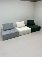 Canapé-lit trois places à prix de gros, en tissu compressé sous vide, pliable pour chambre à coucher, emballage sous vide