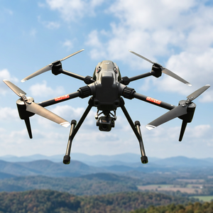 Drone d'inspection professionnel DF-M400 à 4 axes, étanche, avec double caméra 8K, transmission 15 km, détection et suivi de cible, RC UAV - Product Image 1