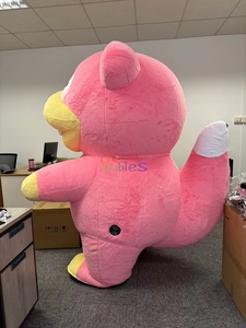 2m/6.6ft High Lovely Pinky <span class=keywords><strong>Pika</strong></span> Series Mascotte gonflable Slowpoke Costume de mascotte de personnage de dessin animé gonflable de haute qualité - Product Image 4