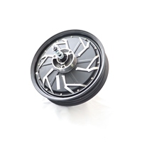 En stock moteur de scooter électrique 12 pouces 72V 2000W moyeu de roue moteur à courant continu sans balais moteur Ebike