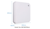 Haute qualité vente chaude parking de voiture système de contrôle d'accès intelligent longue portée lecteur d'antenne uhf rfid