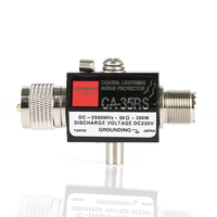 Protecteur de surtension d'antenne coaxiale anti-foudre pour répéteur radio CA-23RP/CA-35RS PL259 SO239 N 50 Ohm