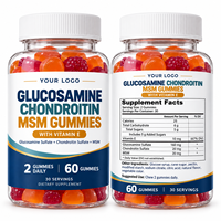 Gummies de Glucosamine, Chondroïtine et MSM de Qualité Supérieure à Prix de Gros OEM/ODM – Complément pour le Soutien Articulaire et la Santé des Articulations