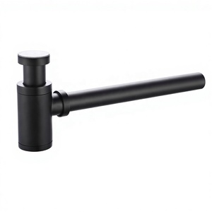 Ensemble <span class=keywords><strong>de</strong></span> <span class=keywords><strong>vidange</strong></span> <span class=keywords><strong>de</strong></span> lavabo moderne en acier inoxydable avec siphon bouteille G 1-1/4" pour salle <span class=keywords><strong>de</strong></span> bain d'hôtel et baignoire - Anti-corrosion et écologique - Product Image 2