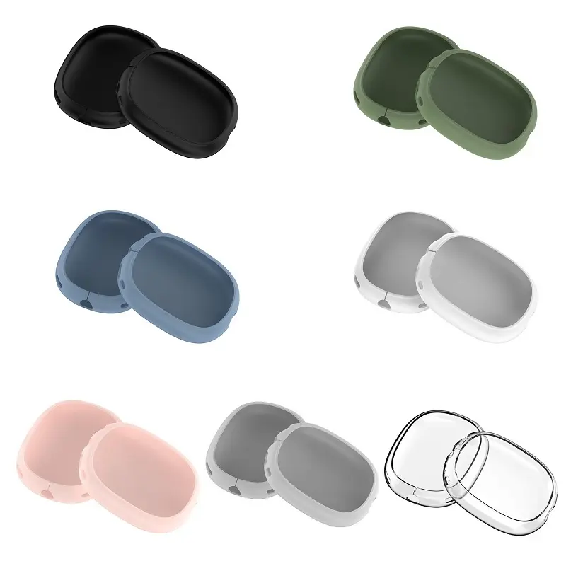Shockproof Anti-scratch Headphone Accessories Protector Cover for Airpods Max Soft Silicone Protective Case