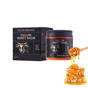 Baume Réparateur au Suif et au Miel Marque Blanche – Soin Apaisant Visage pour Peaux Sensibles, Répare la Barrière Cutanée, Soulage les Rougeurs - Product Image 1