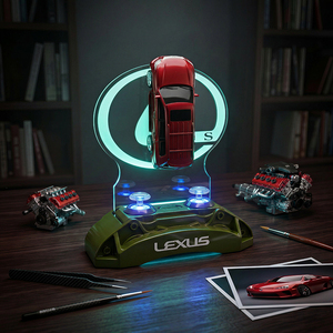 รถบังคับวิทยุ Lexus ลิขสิทธิ์แท้ ขนาด 1/60 4CH ความเร็วสูง 2.4g รถแข่ง RC สำหรับเด็ก เล่นกลางแจ้ง - Product Image 5