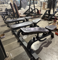 Banc de musculation pliable MaiBo de haute qualité pour salle de sport, équipement de fitness commercial, banc plat pour haltères, entraînement musculaire, acier Q235, garantie 10 ans