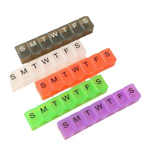 7 Days Pill Box Pill Case Portable Medicine Box Weekly 7 Day Pill Box Organizer - Product Image 5