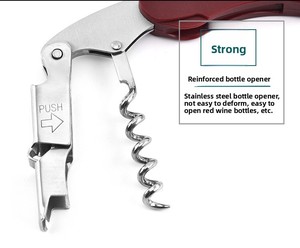 Ouvre-bouteille multifonctionnel en acier inoxydable pour vin et bière, design créatif, usage domestique, sans impression <span class=keywords><strong>de</strong></span> logo, vente en gros d'usine - Product Image 3