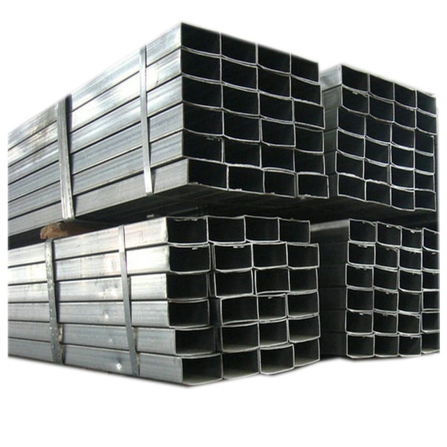 Tube 20x30 Mm 2x4 Tubular Steel 50mm X 50mm Rectangular Hollow Section Steel Black Rectangular Pipe ASTM Ms Square Tube ERW MTC
