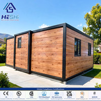 Casa Prefabricada Expandible de 20 y 40 Pies, Fácil de Construir, de 1, 2, 3, 4 y 5 Dormitorios, de Lujo, en Venta, Casa Portátil Tipo Villa