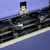 Machine de fabrication de cols robuste à quatre stations rotatives automatiques pour ligne de production de vêtements en usine TS-7003S