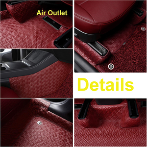 ชุดพรมปูพื้นรถยนต์ 5D คุณภาพสูง สำหรับรถยนต์รุ่น Y อุปกรณ์ตกแต่งรถยนต์ พรมปูพื้น - Product Image 2