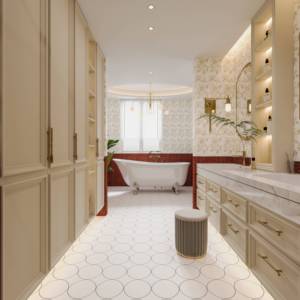 Wholesale Tile Floor Ceramic Glazed Gold <strong>Border</strong> Tiles Background <strong>Wall</strong> or Tiles Ceramic Porcelain Floor - Product Image 3