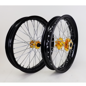 Ruedas de radios de abeja ligeras de aleación de aluminio a precio de fabricante de alto rendimiento, tamaño de colores personalizados, bicicleta de Cross eléctrica, <span class=keywords><strong>pit</strong></span> <span class=keywords><strong>bike</strong></span> - Product Image 4