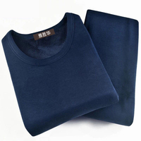 Ensemble de sous-vêtements thermiques sans couture pour homme – Couche de base chaude pour l'hiver – Combinaison longue – Vente flash – Sous-vêtements respirants et confortables