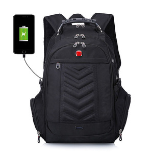 Sac à dos pour ordinateur portable en nylon Oxford durable, antivol, de luxe, personnalisé, avec verrouillage par mot de passe <span class=keywords><strong>suisse</strong></span> USB, imperméable - Product Image 5